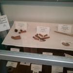 More images of pipes found during the CAS/UoB digs.  On display at the Hatteras Public Library/ Hatteras Village Comm Bldg.