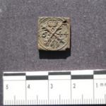 Coin Weight found during the 2012 UoB/ CAS dig.